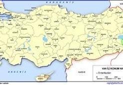 Van haritası: Van ilçeleri nelerdir? Van hangi bölgede yer alır?