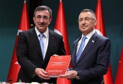 Beştepe'de devir teslim töreni! Cumhurbaşkanı Yardımcısı Cevdet Yılmaz, yeni dönemin önceliklerini sıraladı