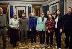 Greta Thunberg, Kiev'de Zelenski ile görüştü