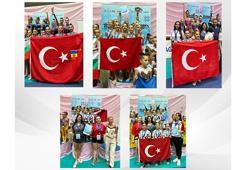 İstanbullu cimnastikçiler 5 ödül aldı