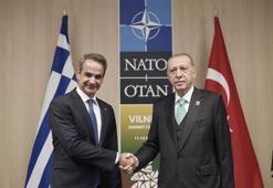 Vilnius’ta kritik zirve! Erdoğan, Miçotakis ile bir araya geldi