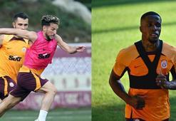 Zaha ve Bakambu, Galatasaray ile ilk antrenmanına çıktı