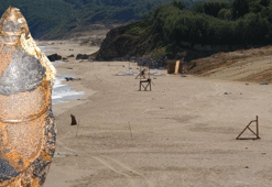 SAS ekipleri bölgede, İstanbul'da alarm! Binlerce kişinin güneşlendiği kumsalda onlarca mühimmat bulundu