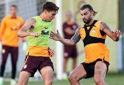 Galatasaray, Zalgiris maçının hazırlıklarını sürdürdü
