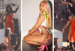 Cardi B'nin sahnesinde yaşananların perde arkası ortaya çıktı