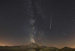 Erciyes'te Perseid Meteor Yağmuru görüntülendi