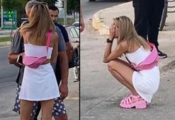 Ukraynalı kadının şoka girdiği anlar! Baktıkça ağladı