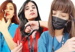 Saçımın teline dokunma! Hemşireler o anları tek tek paylaştı