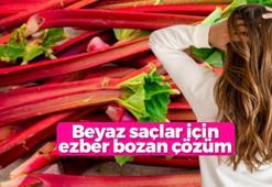 Beyaz saçları yüzde 100 kapatmanın yolu bu bitkinin köklerinde gizli! Saç telleri üzerinde 1 saat bekletmek yetiyor