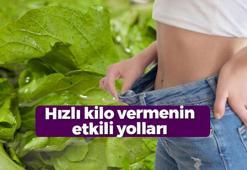 Sabırsızlara özel kiloları şıp diye vermenin yolları! 1 haftada 3-4 kilo vermek mümkün