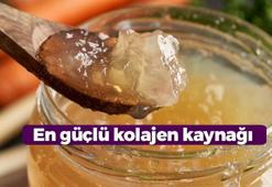 Saf kolajen deposuymuş! Takviye ürünlere para dökmeyin, 1 kaşığında 1 kutu kolajen hapı etkisi var