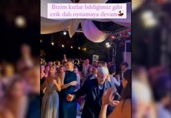 Milli yıldızlar düğünde Erik dalı şarkısıyla coştu