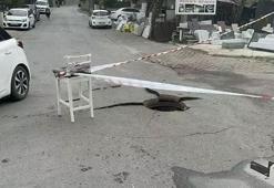 Ümraniye’de rögarda patlama! 'Bomba zannettik'
