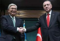 Cumhurbaşkanı Erdoğan, Tokayev ile görüştü