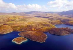 Nemrut Kalderası sonbahar güzelliği ile büyüledi
