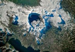 Görenler hayran kaldı! NASA astronotunun gözünden Nemrut ve Tatvan