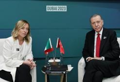 Cumhurbaşkanı Erdoğan, İtalya Başbakanı Meloni ile görüştü