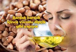 Altın değerinde bir keyif: Bardak bardak içince vücudu dipçik gibi yapıyor