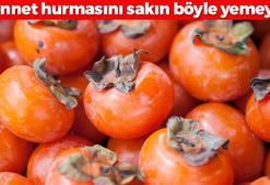 Cennet hurmasını sakın böyle yemeyin! Pazar tezgahlarında, marketlerde yerini aldı Resmen sağlığımızla oynuyormuşuz