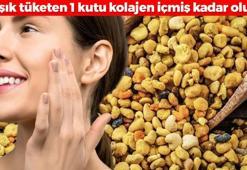 1 kaşık tüketen 1 kutu kolajen içmiş kadar oluyor! Kolajen haplarına para dökmeyin: 20 yaş birden gençleştiren tek besin