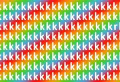 Farklı harf nerede? Sadece yüksek zekalılar 9 saniyede bulabiliyor!