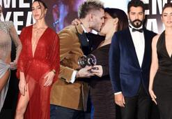 En romantik çift ödülü kime giderdi? Kırmızı halıda şıklık yarışı!