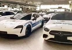 Hepsi birbirinden lüks! El konulan araçlar polis otosu oldu