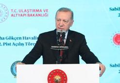 Sabiha Gökçen'e 2. pist! Cumhurbaşkanı Erdoğan: Sene sonunda 37 milyon yolcu ağırlayacak