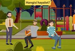 Hangisi hayalet? Sadece bir dahi parktaki hayaleti 5 saniyede bulabilir!