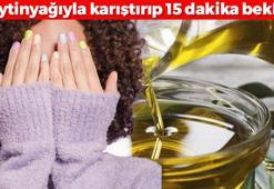 Ellerin kurumasını, çatlamasını, soyulmasını engelliyor: Zeytinyağıyla karıştırıp 15 dakika bekletin