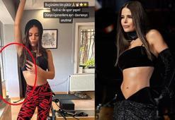 Simge Sağın photoshop'un dozunu kaçırdı