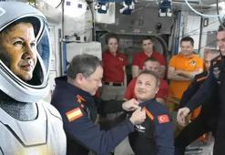 Tarihi anlar! 7 astronot Alper Gezeravcı’yı sevinçle kucakladı...İlk sözleri duygulandırdı