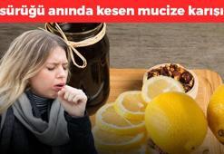 İnatçı öksürüğü anında bitiren kür: 1 kaşığa 1 damla limon suyu karıştırmak yetiyor! Yiyen 30 yıl öksürmüyor