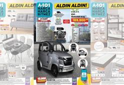 A101'e elektrikli araç geliyor! A101 21 Mart Perşembe aktüel ürünler kataloğunda yataklı koltuk ve masa takımı var