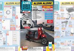 A101'e elektrikli moped geliyor! 28 Mart Perşembe A101 aktüel ürünler kataloğu indirimli fiyat listesi