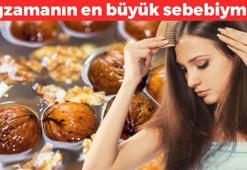 Avuç avuç yiyoruz ama egzamanın en büyük sebebiymiş! Saç diplerini yara yapıp kaşım kaşım kaşındırıyor!