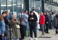 Resmi tatilin son gününde Trabzon terminalinde yoğunluk