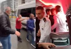 Özel servis kiralayan üniversite öğrencileri minibüs şoförleri tarafından saldırıya uğradı