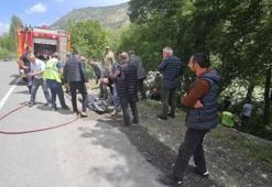 Erzurum'da kamyon Çoruh Nehri'ne uçtu: 1 can kaybı, 2 yaralı