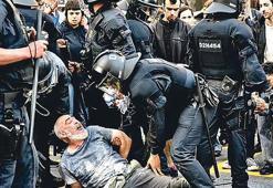 Ulusal parkta defileye tepki