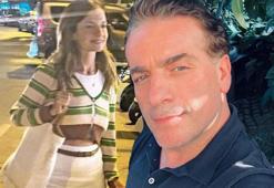 Murat Cemcir'in gizemli kız arkadaşı flaşlar patlayınca kaçtı! 'Dubai'den nişanlım geldi'