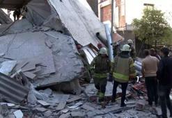 İstanbul'da bina çöktü, 8 kişi yaralı çıkarıldı! 1 kişinin cansız bedeni bulundu