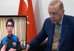 Erdoğan'dan Astronot Tuva Cihangir Atasever'e: Son olmayacaksın