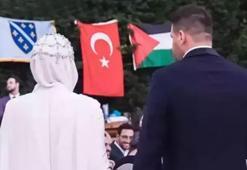 Reshad Strik ile Gamze Özçelik nikah masasına oturdu