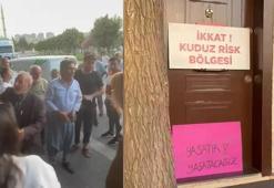 'Kuduz' karantinasına alınan mahallede arbede; 3 gözaltı