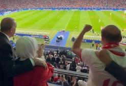 Cumhurbaşkanı Erdoğan'ın gol sevinci