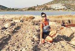 Bodrum'da tarla aldı