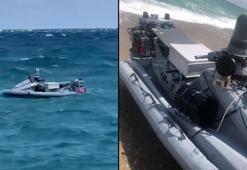 Çatalca Sahili’nde patlayıcı madde yüklü jetski bulundu