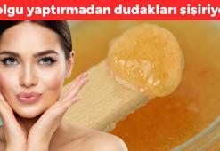 Dolguya gerek kalmadan dudaklarınızı şişiriyor! 1 damla sürmek yetiyor, pürüzsüz ve kıpkırmızı, dolgun dudakların sırrı onda!