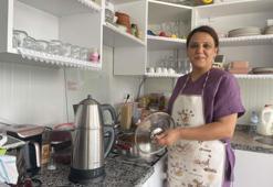 Böyle hırsız görülmedi! İçli köfte yedikten sonra bulaşıkları yıkadı